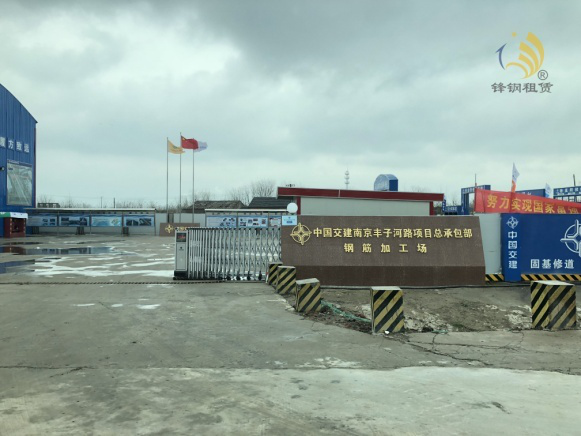 南京浦口丰子河路管廊H型钢租赁项目工程